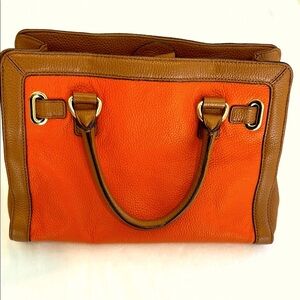 MICHAEL KORS Brown and Orange Women's Bag
